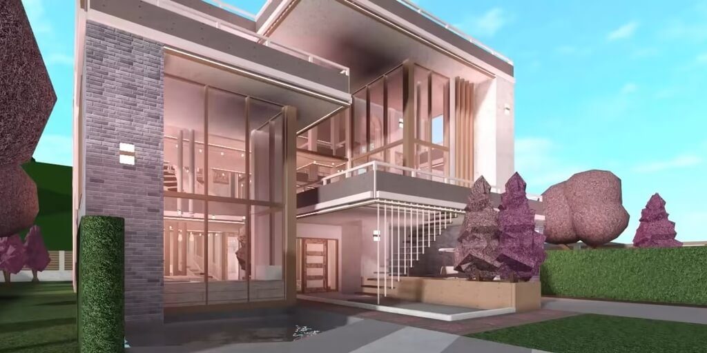 The Luxury Bloxburg Mansion