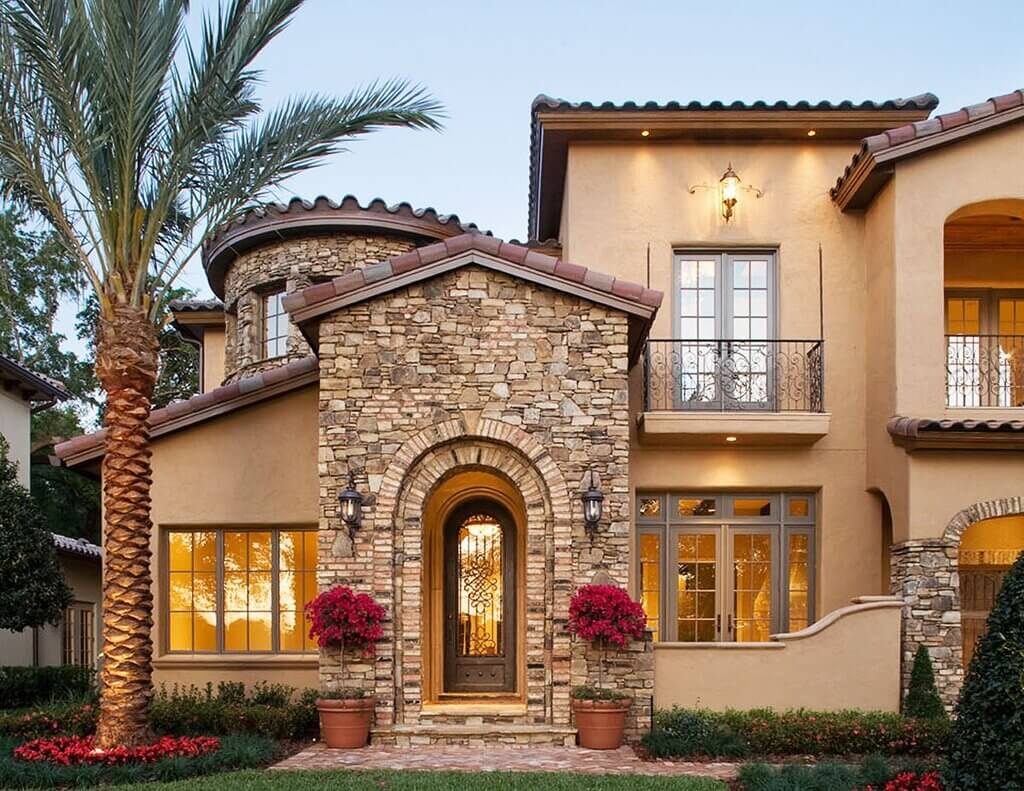 Italian Mediterranean Style House