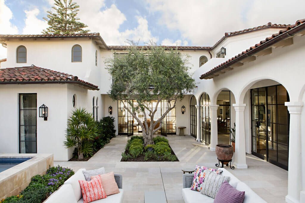 Spanish Revival Mediterranean House Design