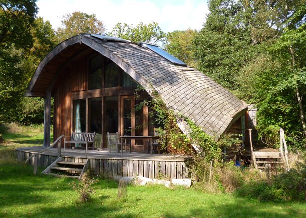The Low-Impact Timber Cob House, Wiltshire, England