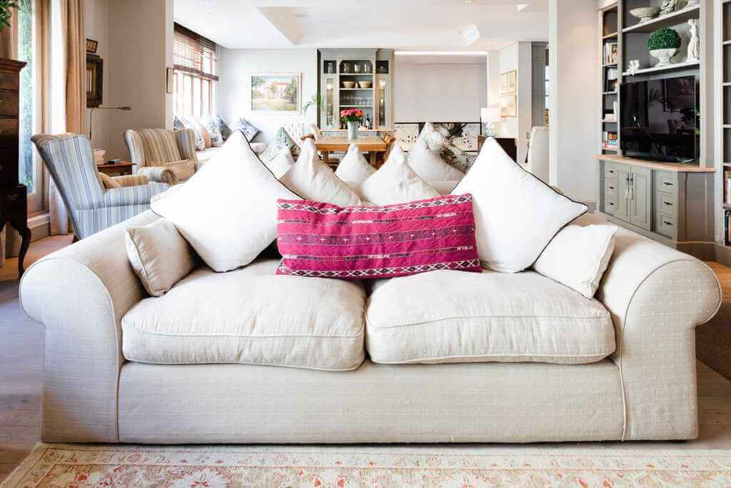 Reupholster old sofa