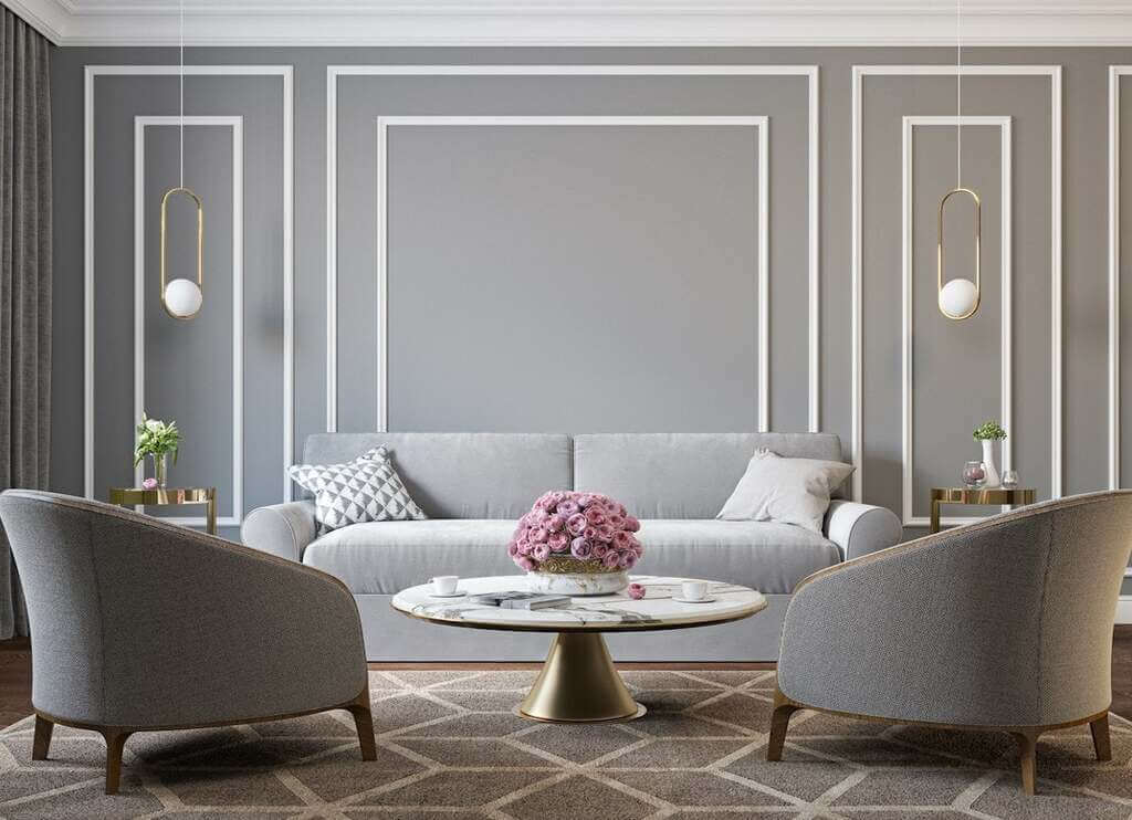 Add Some Trim to Old Sofa