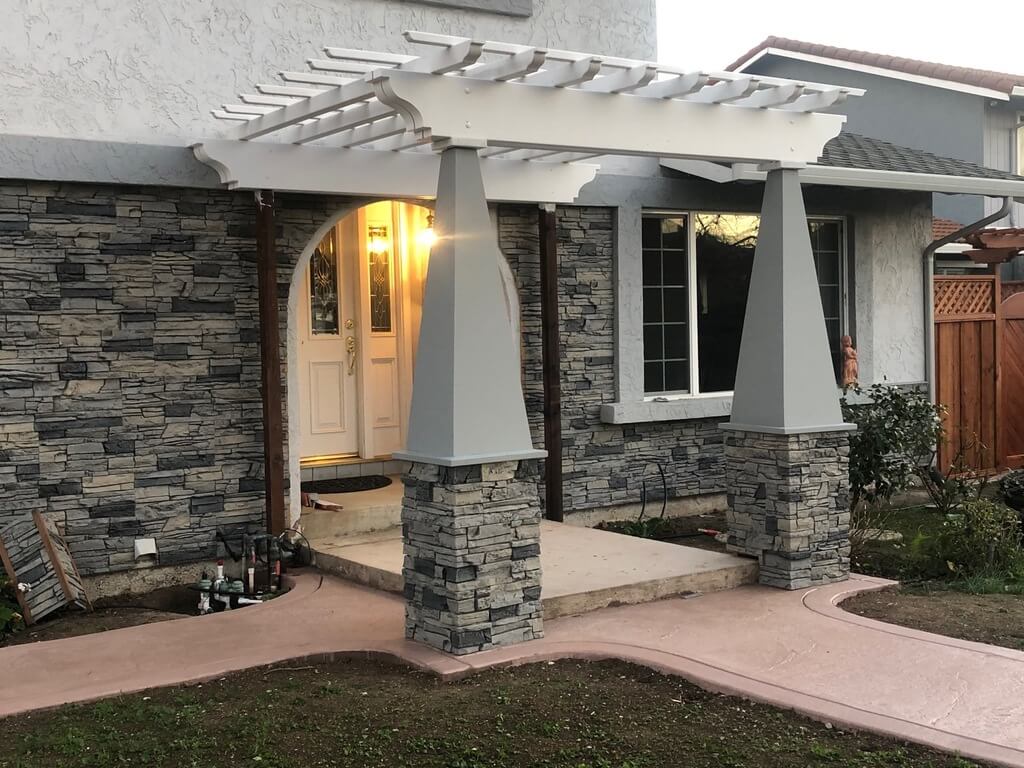 Faux Stone Siding