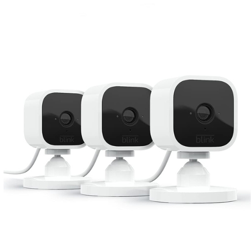 Blink Mini Compact Indoor Plug-in Smart Security Camera