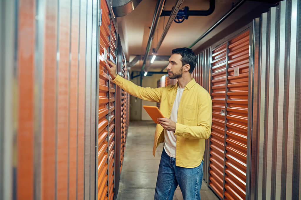 valuable items in storage