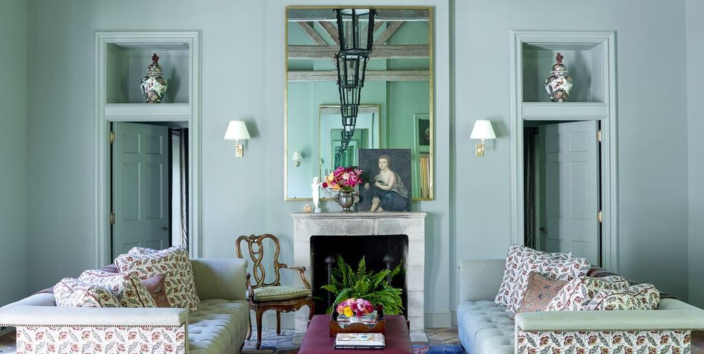 Calming Color Palettes living room