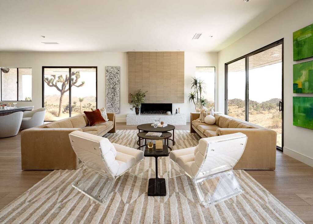 Organic Color Schemes living room