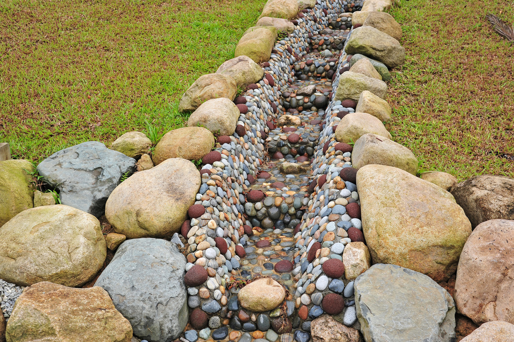 Drainage issues in landscape