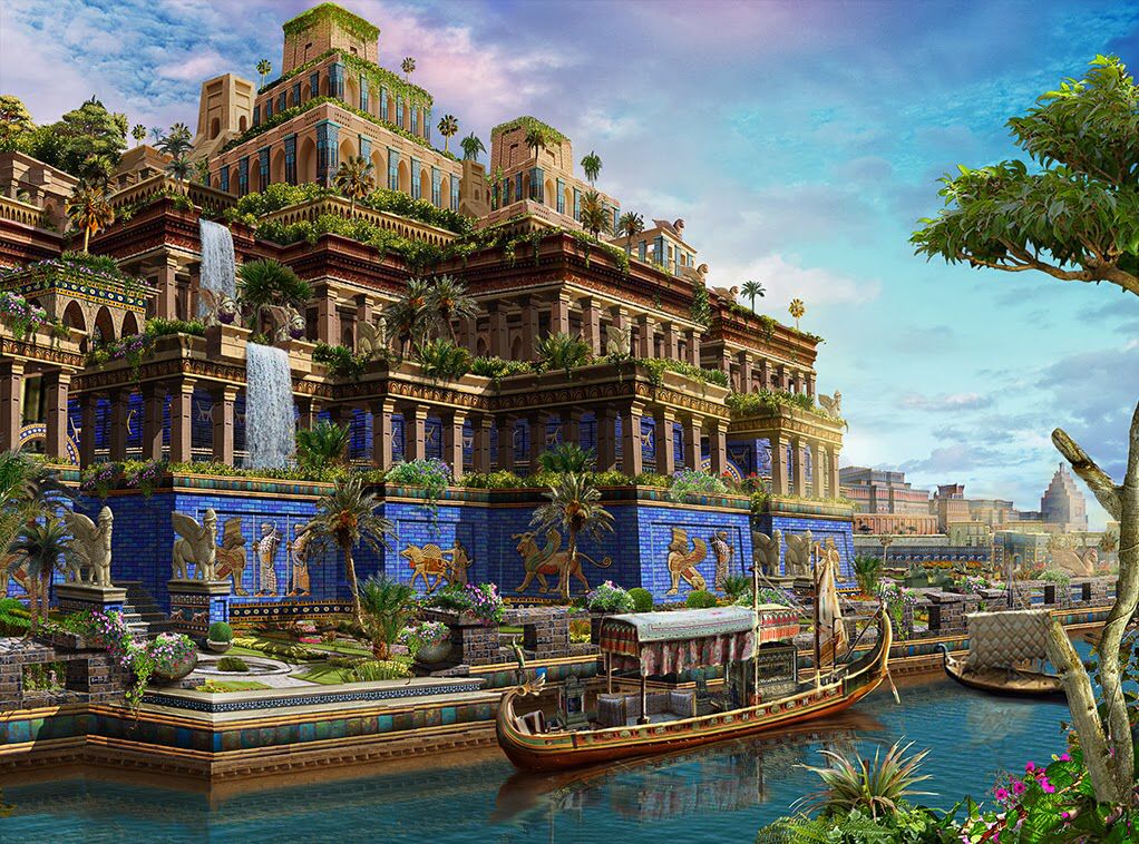 Seven Wonders Of The Ancient World - Hanging Gardens Of Babylon