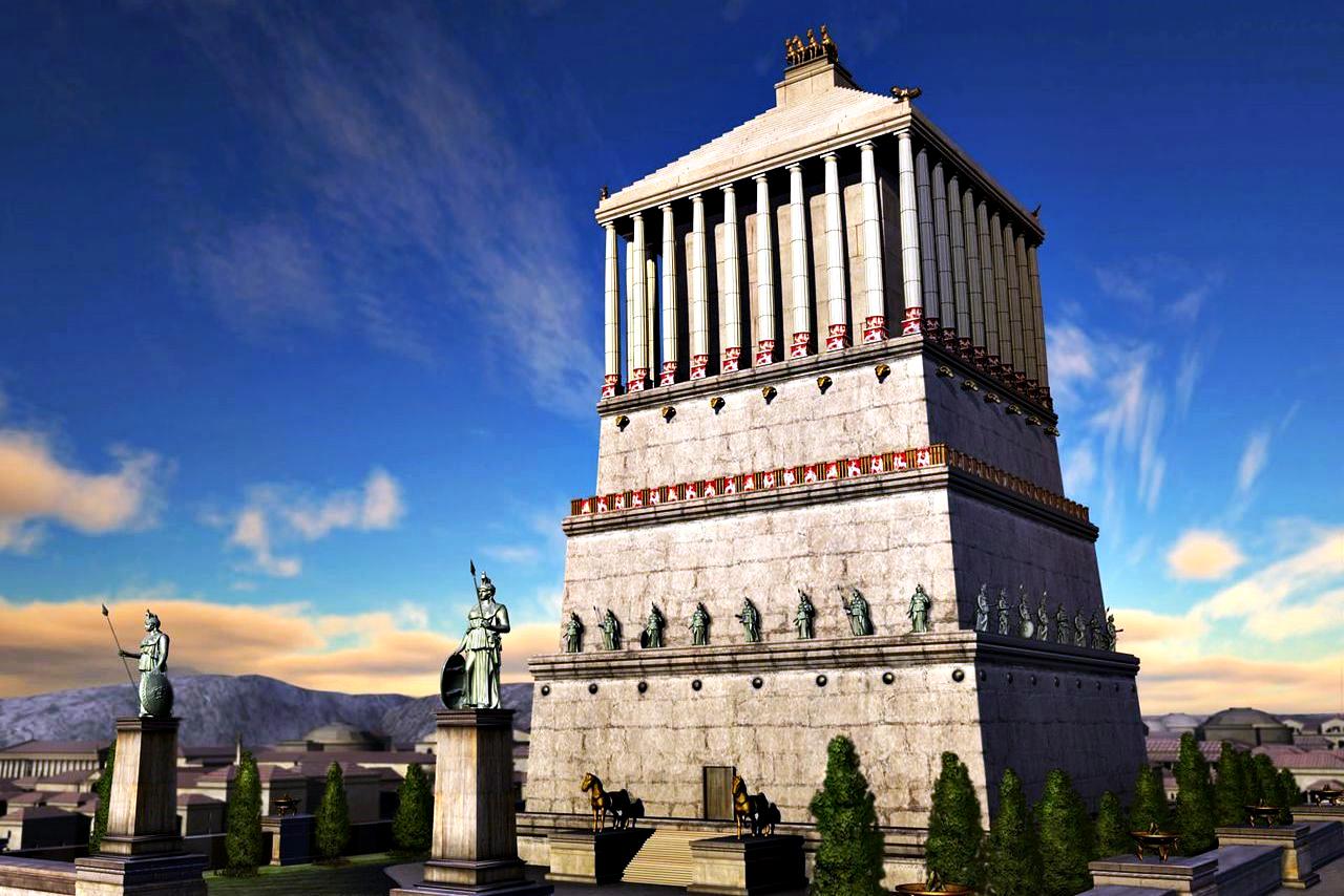 Seven-Wonders-Of-The-Ancient-WorldMausoleum At Halicarnassus