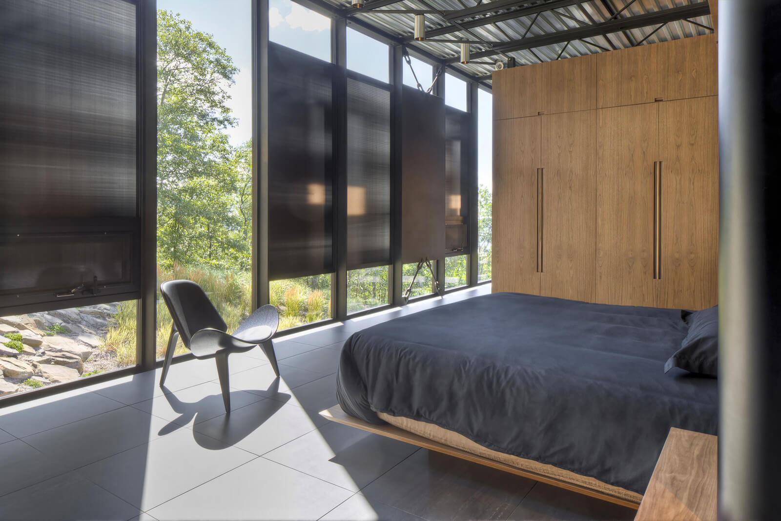 bedroom interior of shokan house