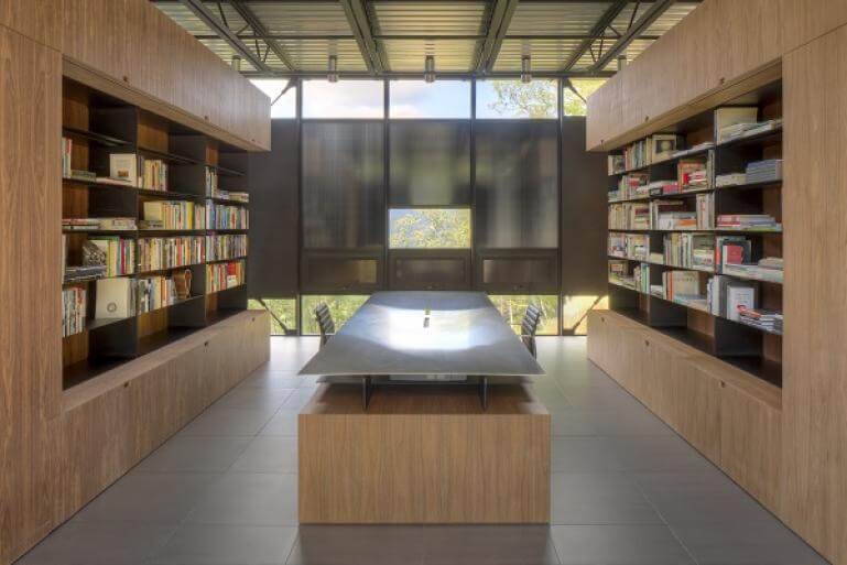 interior library area