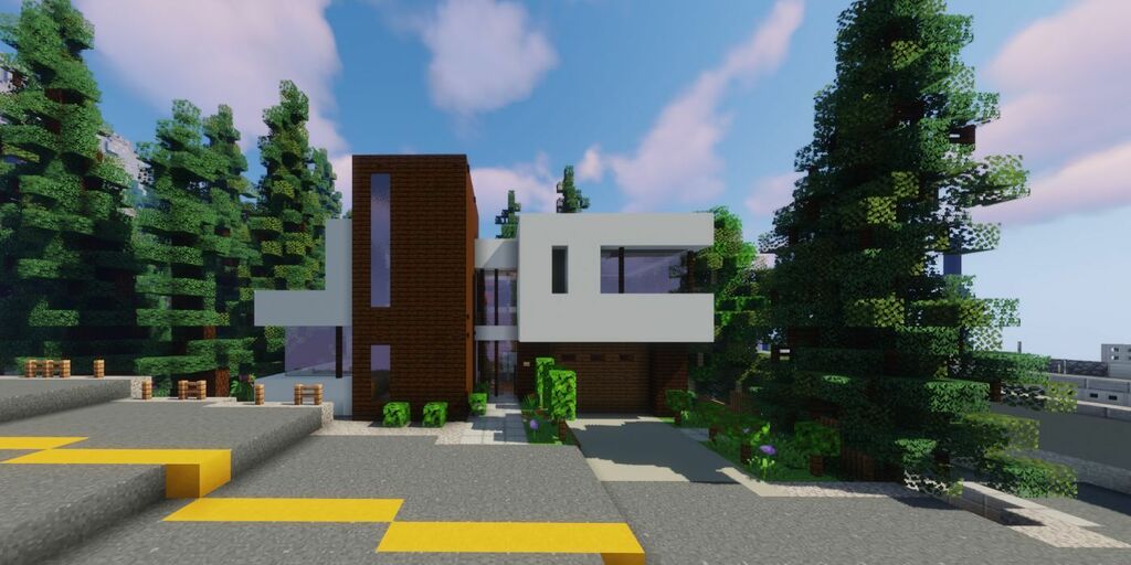 The Palo Alto Lantern Minecraft House