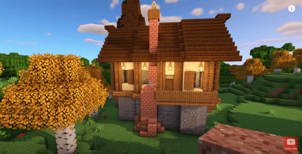 minecraft medieval house