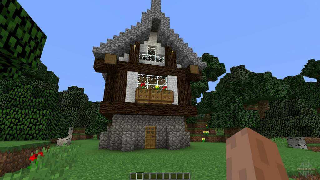 minecraft medieval house