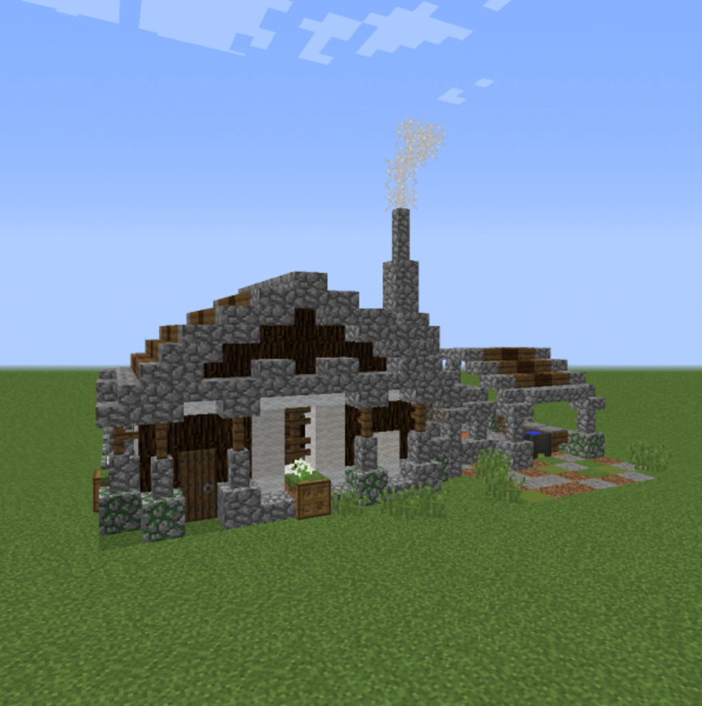 minecraft medieval house