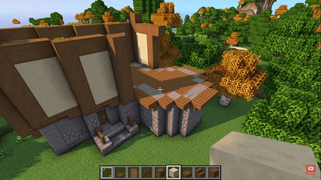 minecraft medieval house