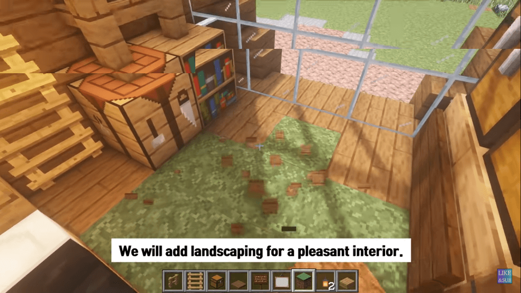 Minecraft Mountain House