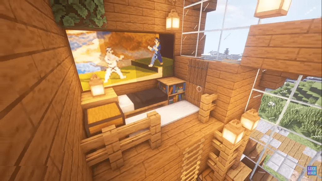 How To Build A Minecraft Mountain House In 7 Steps