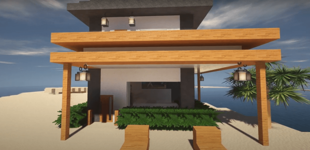 How To Build An Exotic Modern Minecraft Beach House