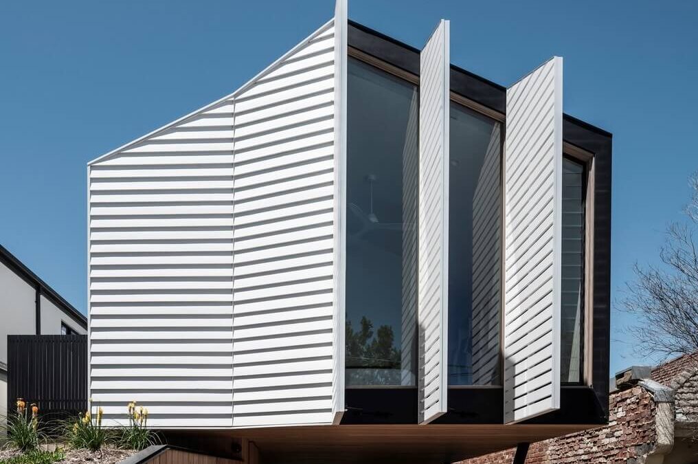 POP-UP House: A Unique Home With Operable Facade & Solar Screens!