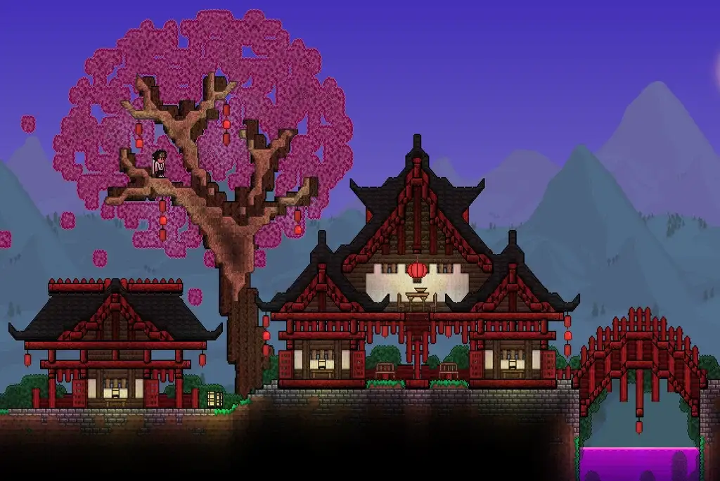 Japanese Themed Terraria House