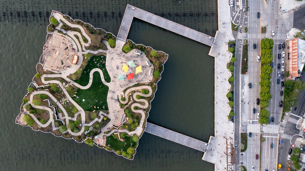 Thomas Heatherwick’s Little Island Park and Outdoor Theatre Opens in New York City