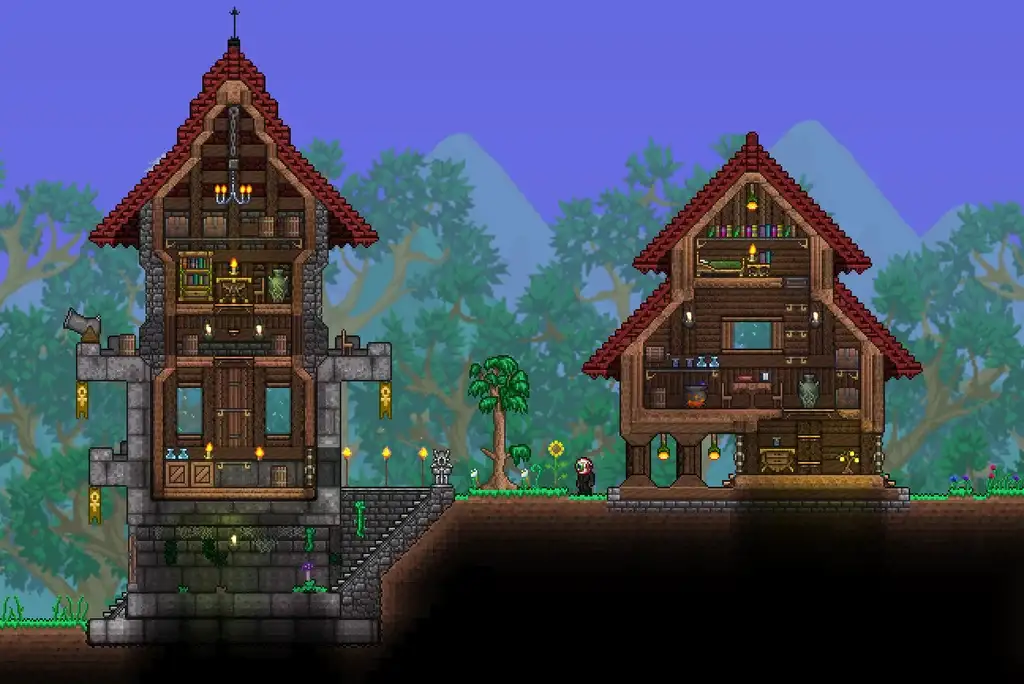 Terraria Tower House