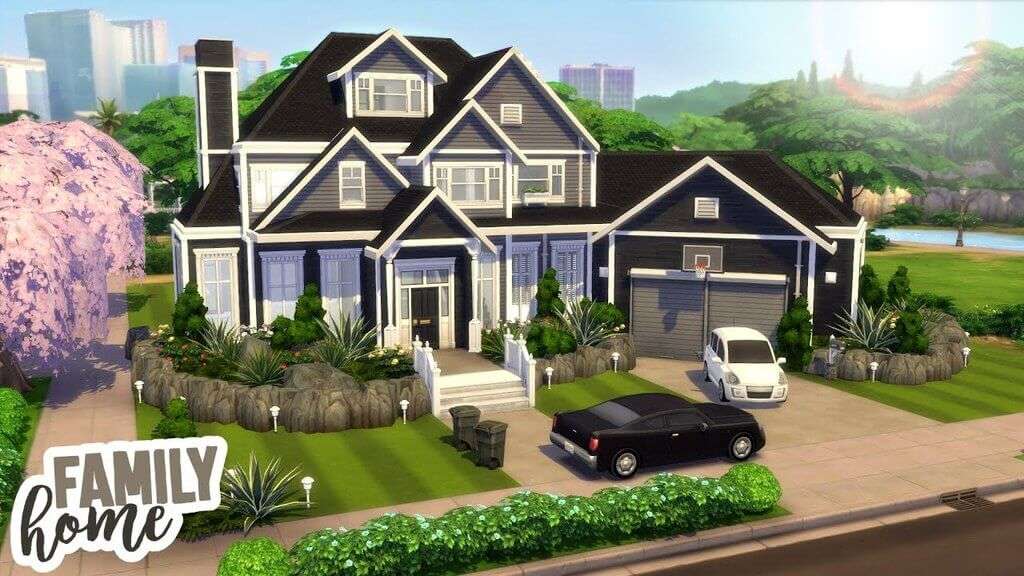 sims 4 build house