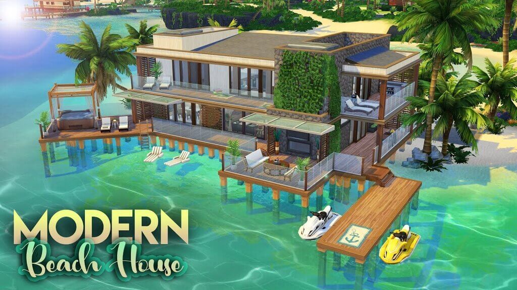 sims 4 house ideas waterfront