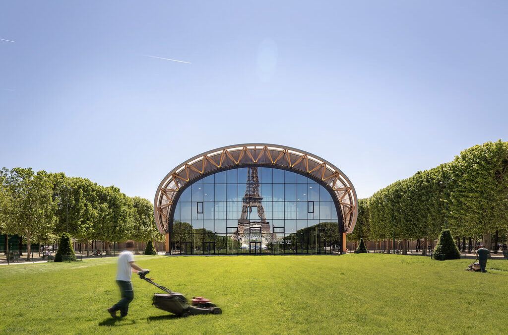 The Grand Palais Ephemere by Wilmotte & Associes