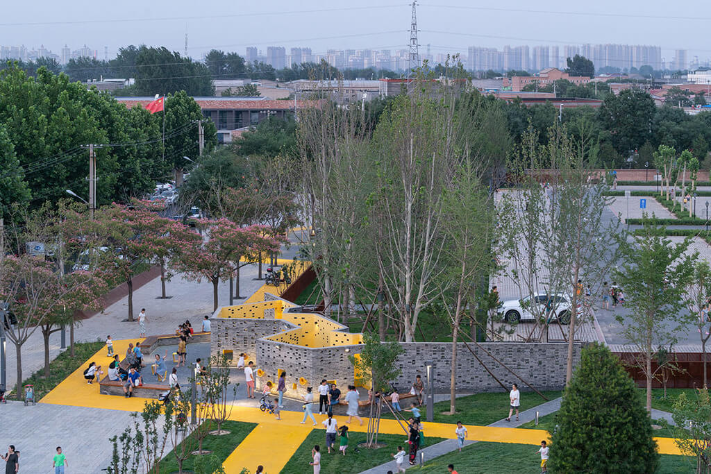 songzhuang micro community park by crossboundaries