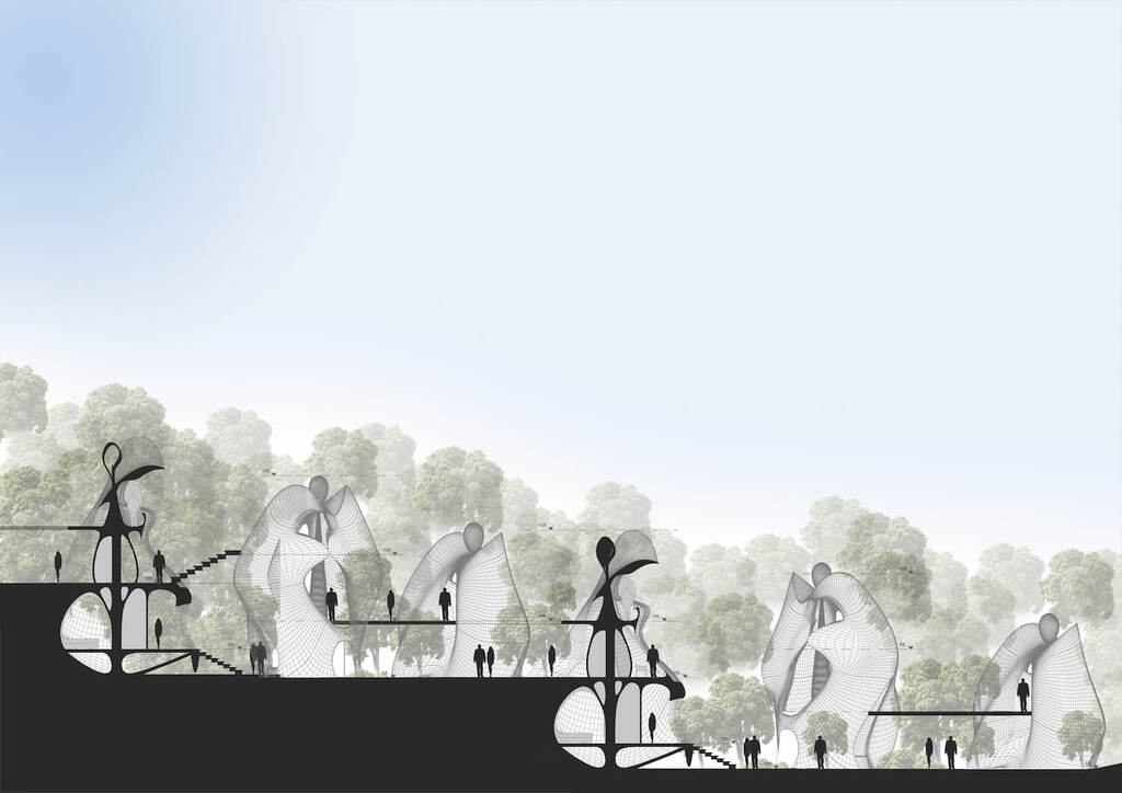 MASK Architects Designs World's First Exosteel Modular