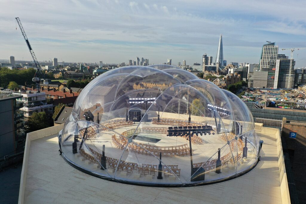 Transparent Dome by Smiljan Radic