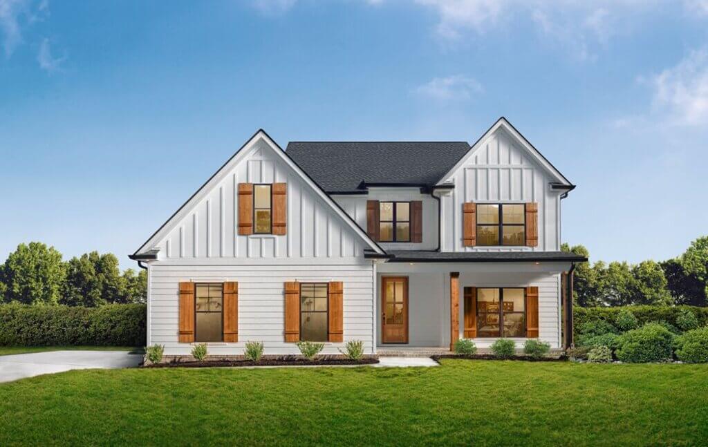 exterior board and batten siding