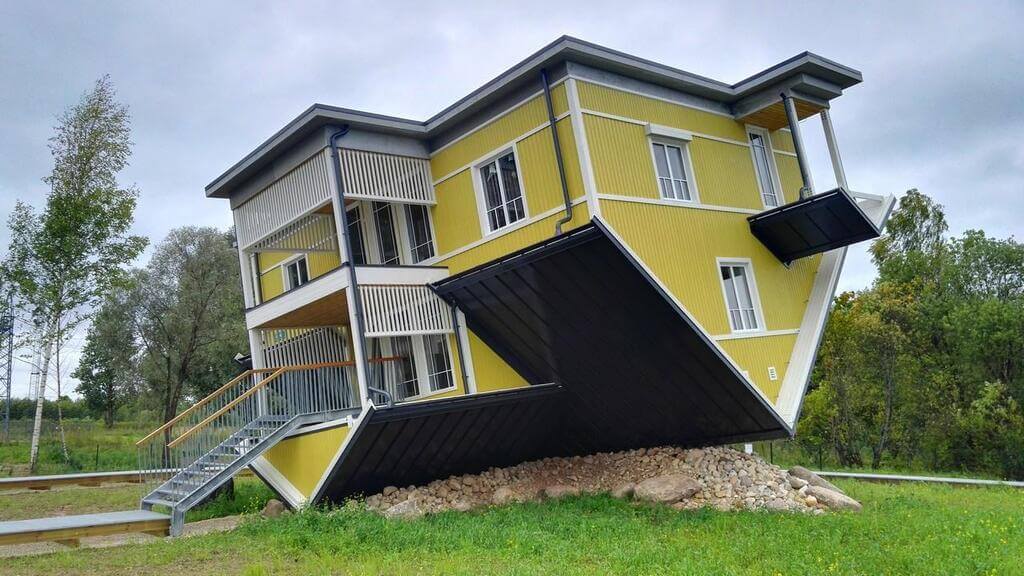 upside down house design