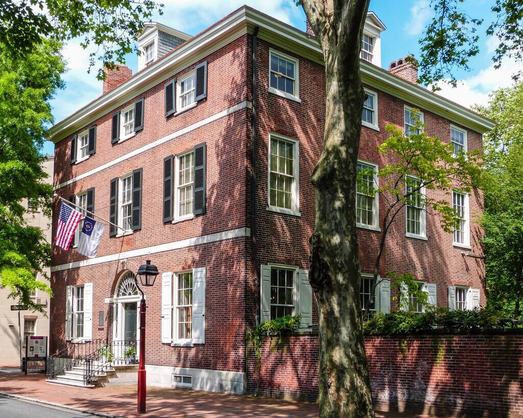 federal colonial-style house
