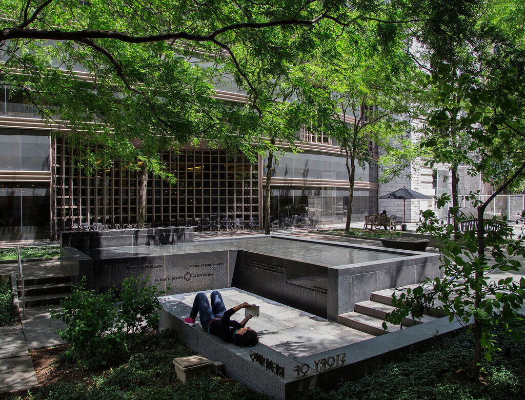 Sculpture-Reading a Garden