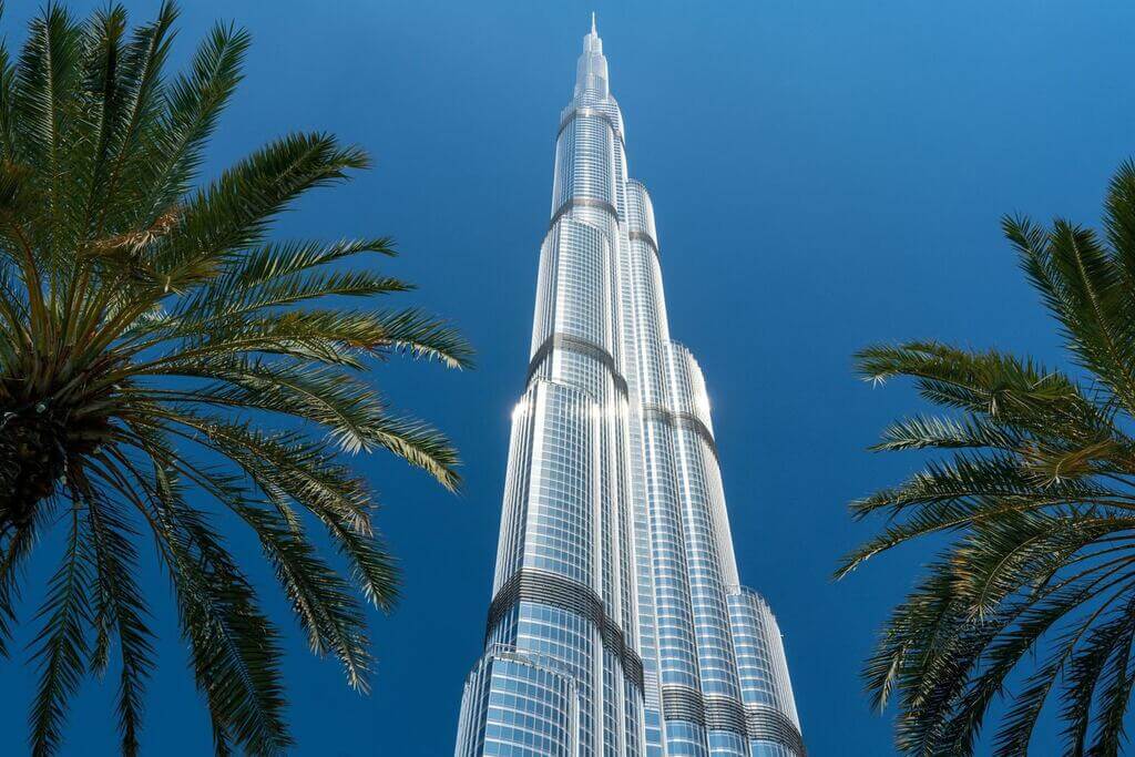 architectural structures in Dubai