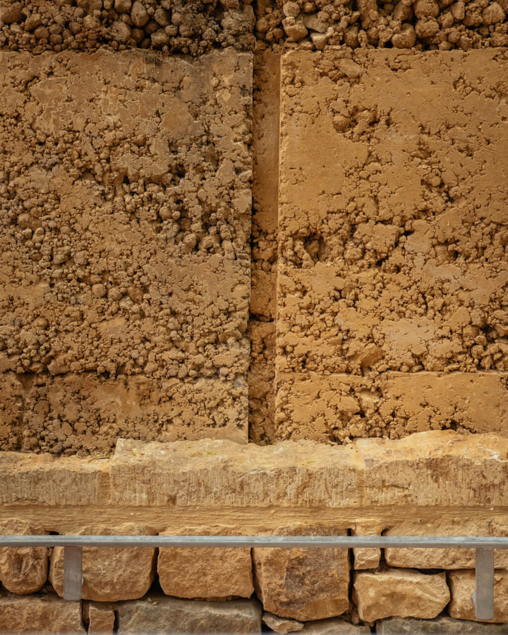 Rammed Earth Yoga Studio Invisible Studio