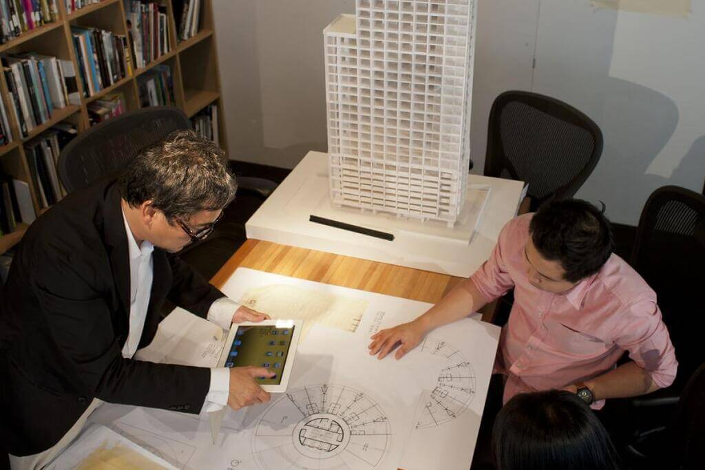 working with an architect 