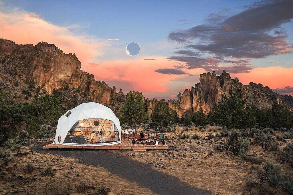 Customized Geodesic Yurt