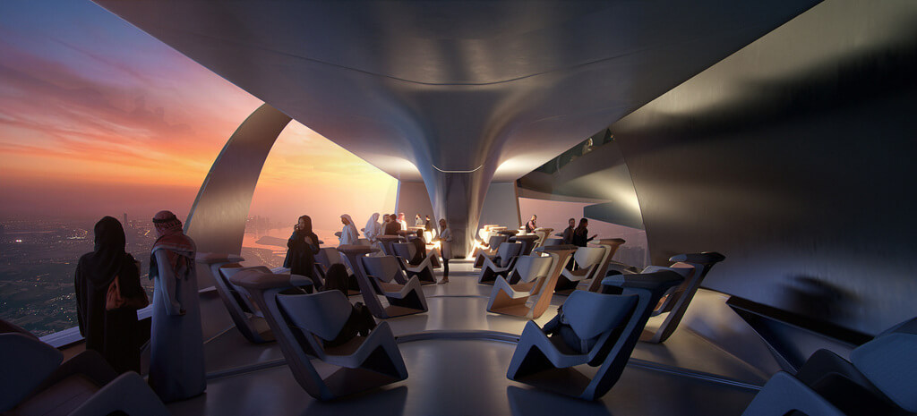 Znera Space Create Structure Around Burj Khalifa