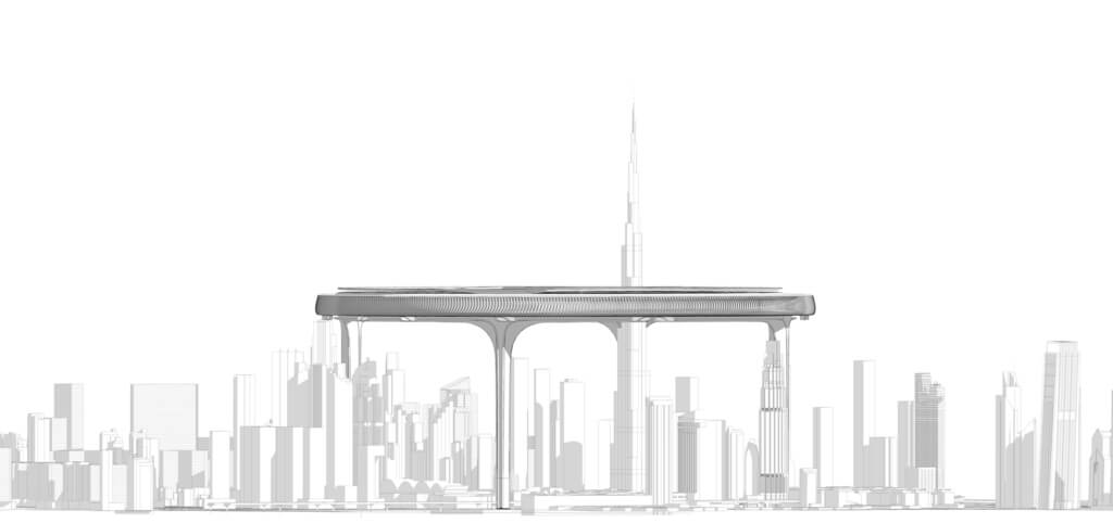 Znera Space Create Structure Around Burj Khalifa