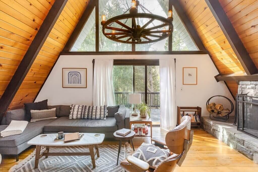 Natural and Neutral a frame house