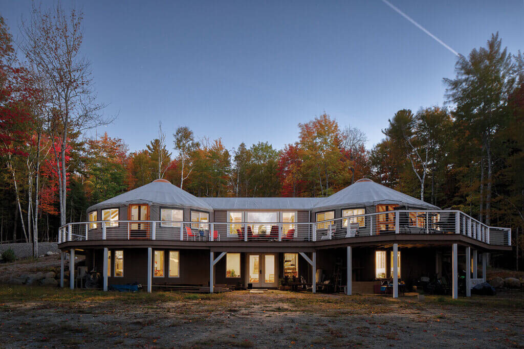Luxurious Yurt House