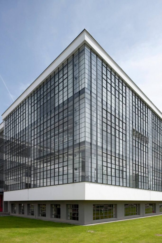 Minimal Material Palette bauhaus architecture