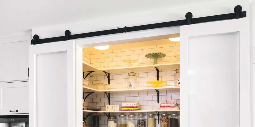 Add a Sliding Door to Your Pantry
