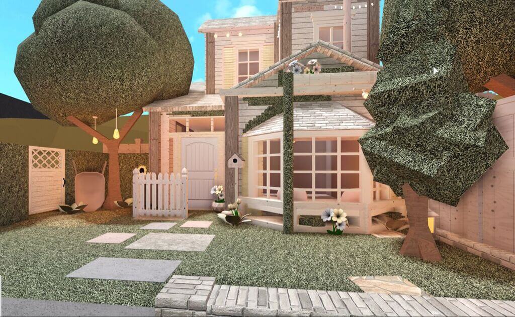 Cute Bloxburg House Ideas 2 Story