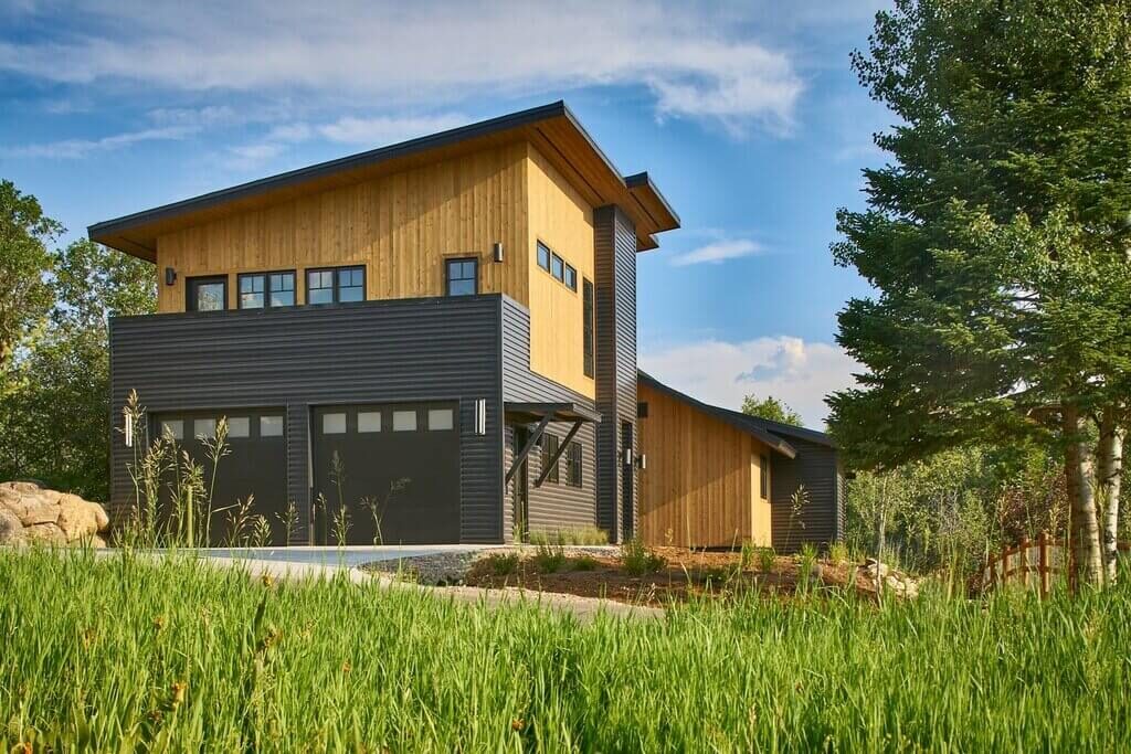  The Modern Slant mountain home